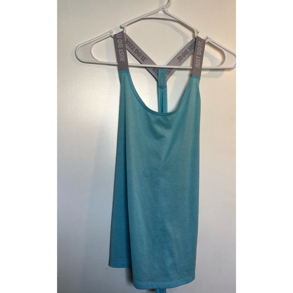 Light blue nike tank